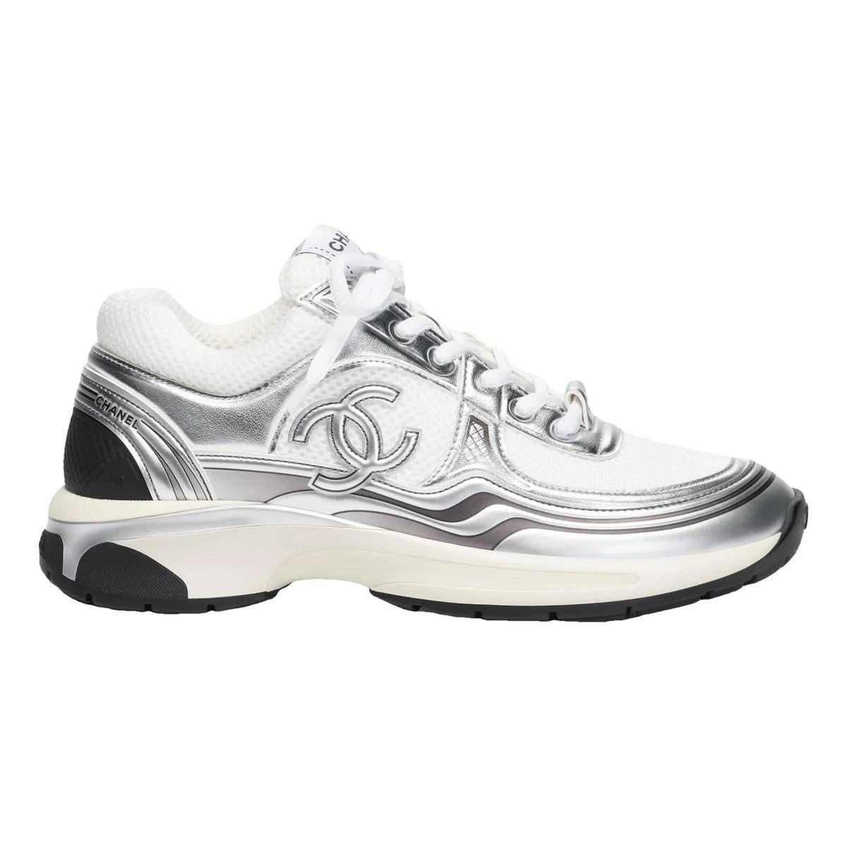 The Célavie Silver Sneakers
