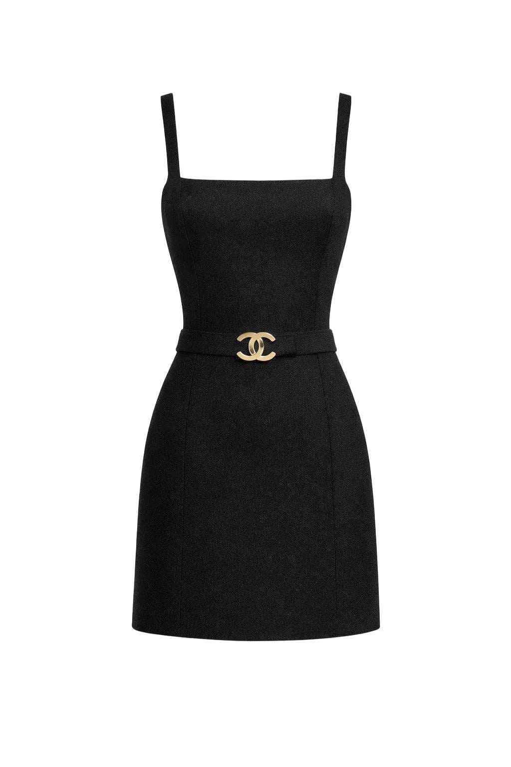 The Elara Noir Mini Dress